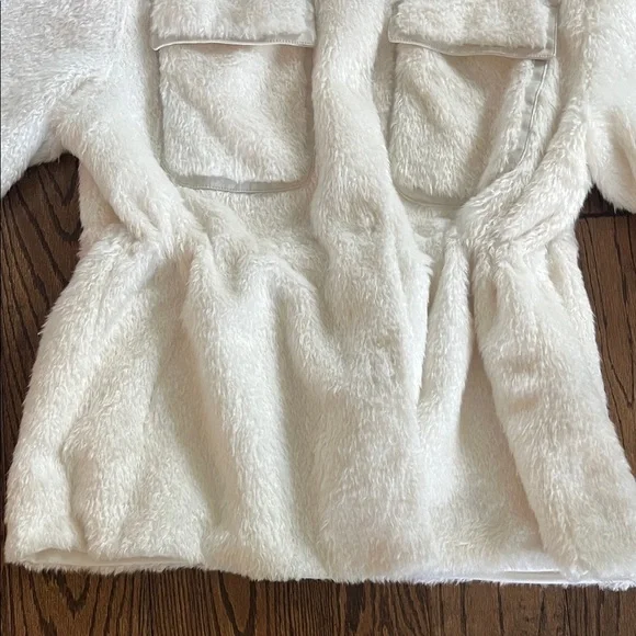 Maeve Cinch Waste Fur Faux Jacket - Picture 7 of 16